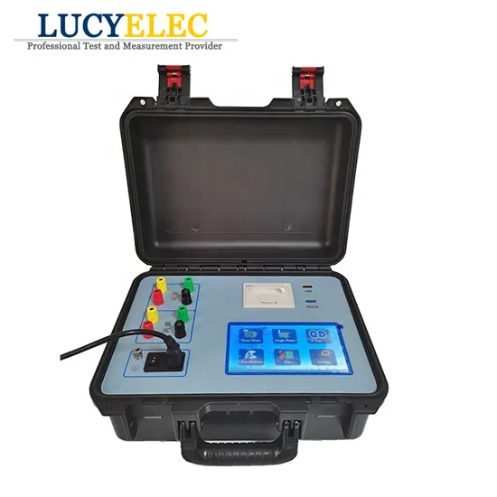 Portable 3 Phase TTR Transformer Turns Ratio Tester