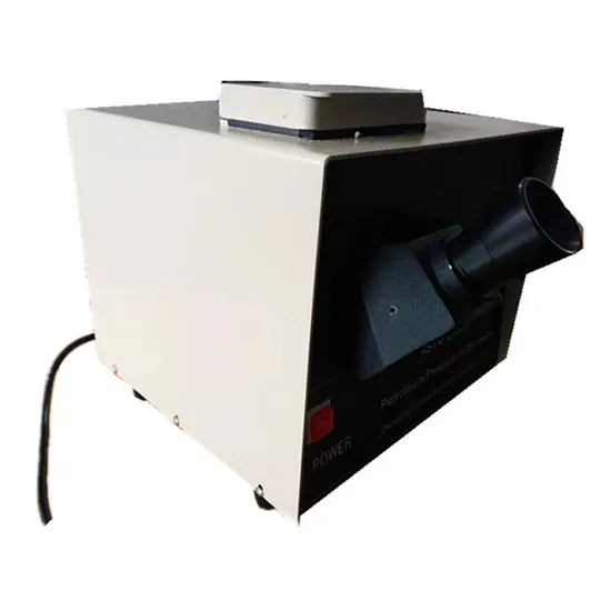 Digital Color Analyzer for Transformer Oil 