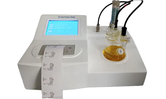 Transformer Oil Trace Moisture Meter Ppm Level Water Content Analyzer 
